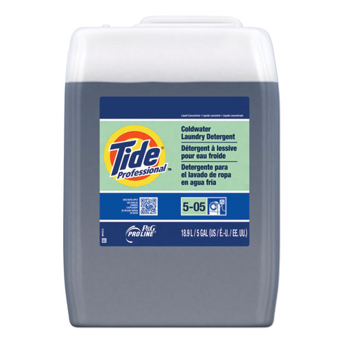 Coldwater Laundry Detergent, Tide Original Scent, 5 gal Closed-Loop Plastic Container