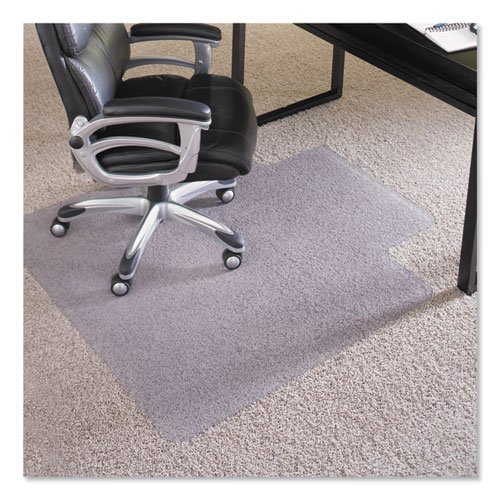 Performance Series AnchorBar Chair Mat for Carpet up to 1", 45 x 53, Clear