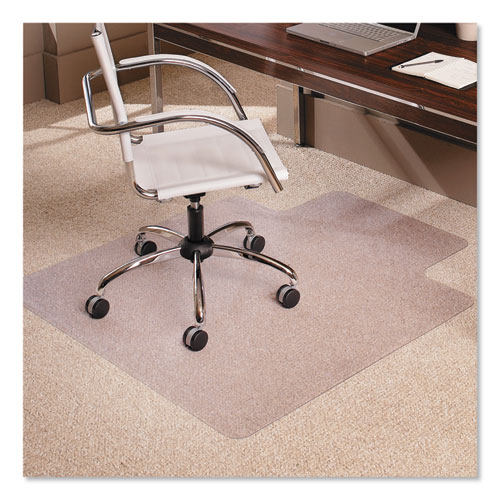Multi-Task Series AnchorBar Chair Mat for Carpet up to 0.38", 36 x 48, Clear