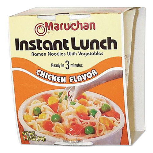 Image of Instant Lunch, Chicken, 2.25 oz Cups, 12/Carton