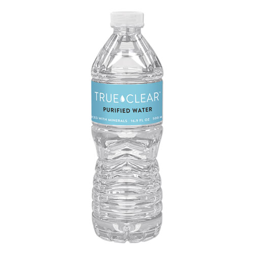 Image of Purified Bottled Water, 16.9 oz Bottle, 24 Bottles/Carton