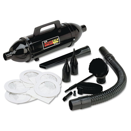 Image of Datavac® Handheld Steel Vacuum/Blower, 0.5 Hp, Black