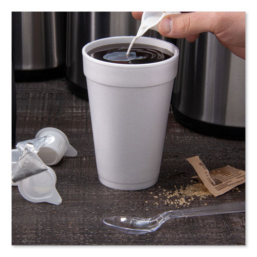 Image of Dart® Foam Drink Cups, 16 Oz, White, 25/Bag, 40 Bags/Carton