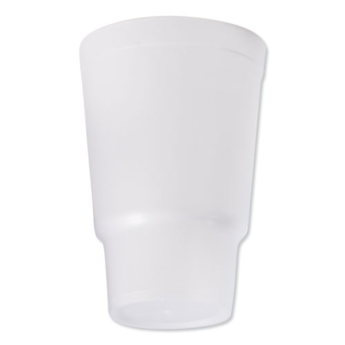 Foam Drink Cups, 32 oz, White, 16/Bag, 25 Bags/Carton