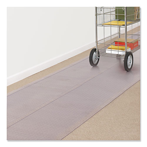 ES Robbins® Carpet Runner, 36 x 120, Clear