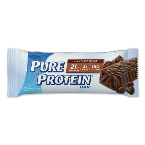 Pure Protein Bar, Chocolate Deluxe, 1.76 oz Bar, 6/Box