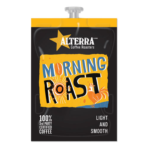 Coffee Freshpack Pods, Morning Roast, Light Roast, 0.2 oz, 100/Carton