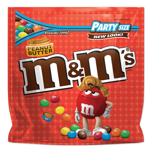 Chocolate Candies, Peanut Butter, 38 oz Resealable Bag