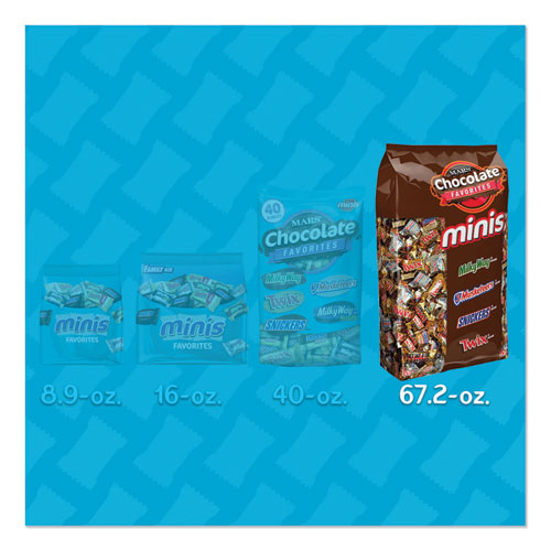 Image of Snickers® Minis Size Variety Pack, Assorted, 4 Lb