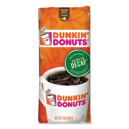 Dunkin Donuts Original Blend Coffee Dunkin Decaf 12 Oz Bag Ramrod Distributors