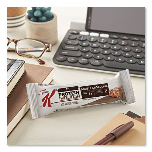 Image of Special K Double Chocolate Protein Bars, 1.59 oz, 8/Box