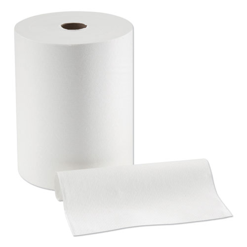 enMotion High Capacity Roll Towel, 1-Ply, 10" x 800 ft, White, 6 Rolls/Carton