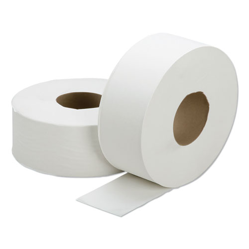 8540013786218 SKILCRAFT Jumbo Roll Toilet Tissue, 1-Ply, 4,000 ft, White, 6/Box