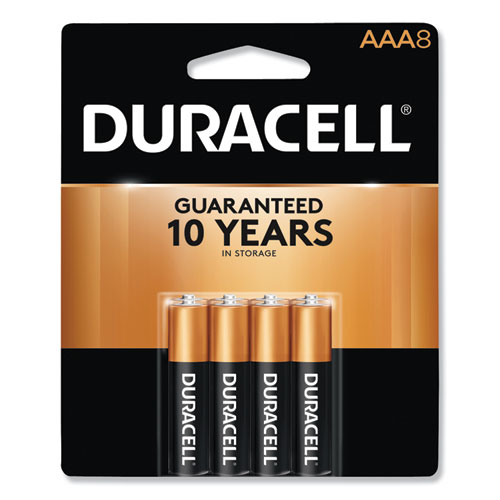 CopperTop Alkaline AAA Batteries, 8/Pack, 40 Pack/Carton | by Plexsupply