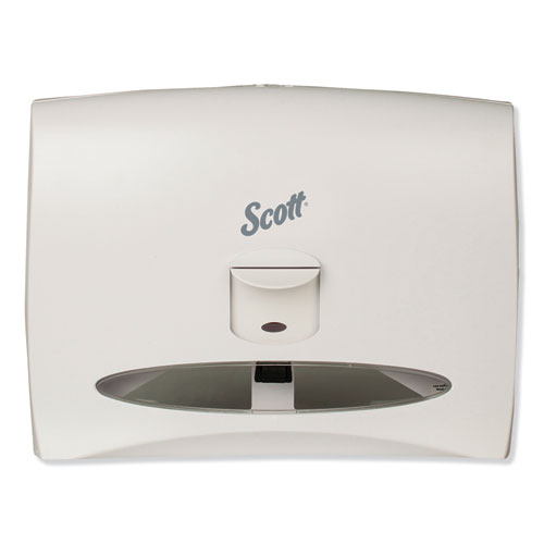 Scott® Personal Seat Cover Dispenser, 16.6 x 2.5 x 12.3, Stainless Steel