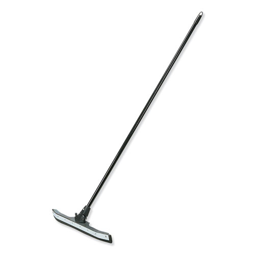 7920016827627, SKILCRAFT FlexSweep Squeegee with Handle, 24" Wide Blade, 59" Handle