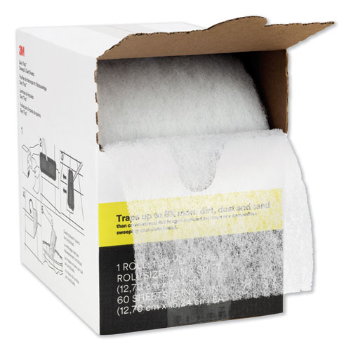 Easy Trap Duster, 5" x 30 ft, White, 60 Sheet Roll/Box, 8 Boxes/Carton