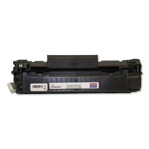 7510016833774 Remanufactured CB436A (36A) Toner, 2,000 Page-Yield, Black