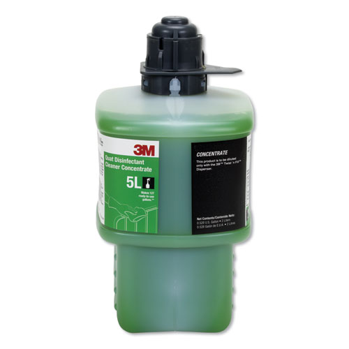Quat Disinfectant Cleaner Concentrate, Fresh Scent, 0.53 gal Bottle, 6/Carton