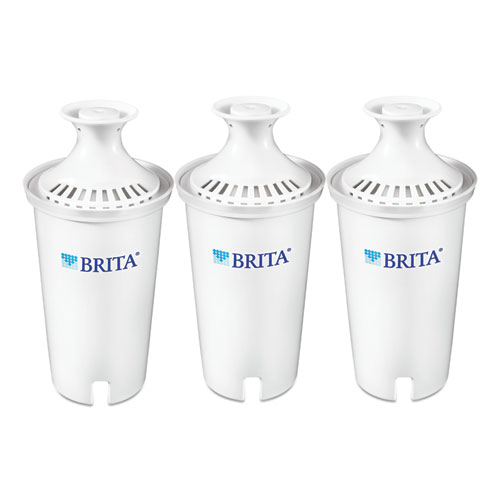 Water Filter Pitcher Advanced Replacement Filters, 3/Pack | by Plexsupply
