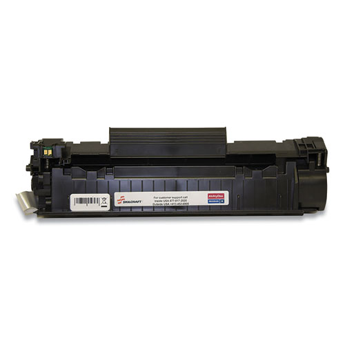7510016833775 Remanufactured CB436X (36X) High-Yield Toner, 3,000 Page-Yield, Black
