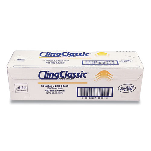ClingClassic Food Wrap, 18" x 2,000 ft Roll