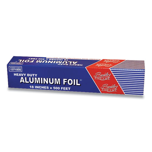 Heavy Duty Aluminum Foil Roll, 18" x 500 ft