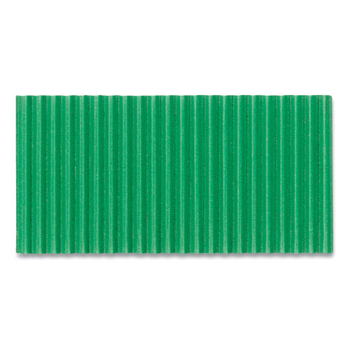 Corobuff Corrugated Paper Roll, 48" x 25 ft, Emerald Green