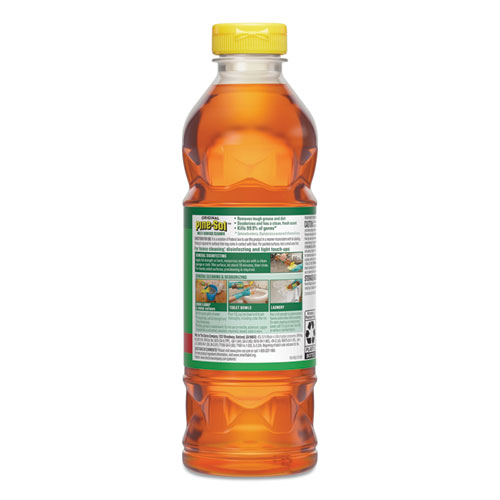 Image of Multi-Surface Cleaner, Pine Disinfectant, 24oz Bottle, 12 Bottles/Carton