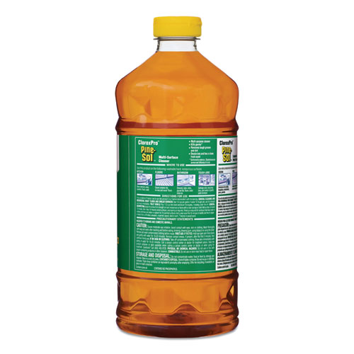 Image of Multi-Surface Cleaner Disinfectant, Pine, 60oz Bottle, 6 Bottles/Carton