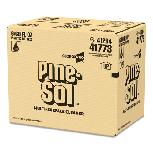 Image of Pine-Sol® Multi-Surface Cleaner Disinfectant, Pine, 60Oz Bottle, 6 Bottles/Carton