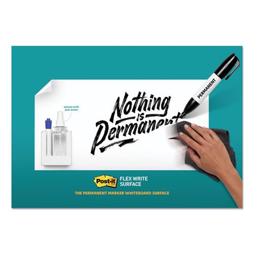 Image of Post-It® Flex Write Surface, 36 X 24, White Surface