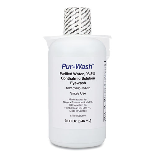 First Aid Only™ Pur-Wash Eye Wash, 32 oz Bottle