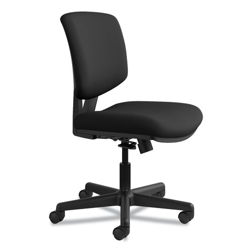 Volt Series Task Chair with Synchro-Tilt, Supports Up to 250 lb, 18" to 22.25" Seat Height, Black