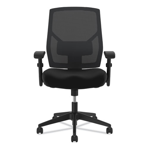 Image of Hon® Vl581 High-Back Task Chair, Supports Up To 250 Lb, 18" To 22" Seat Height, Black