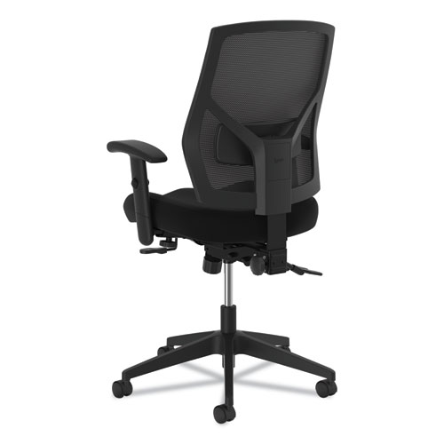 Image of Hon® Vl582 High-Back Task Chair, Supports Up To 250 Lb, 19" To 22" Seat Height, Black