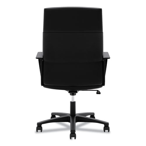 Image of HVL604 High-Back Executive Chair, Supports Up to 250 lb, 16.25" to 20.75" Seat Height, Black