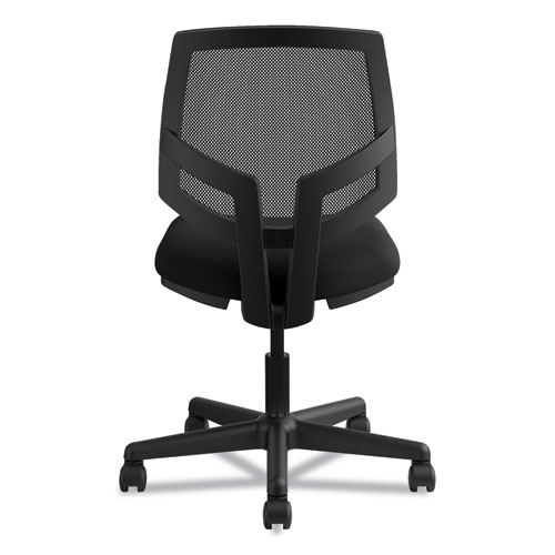 VOLT SERIES MESH BACK TASK CHAIR WITH SYNCHRO-TILT, SUPPORTS UP TO 250 LBS., BLACK SEAT/BLACK BACK, BLACK BASE