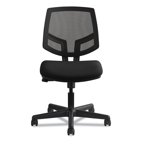 HON® Volt Series Mesh Back Task Chair with Synchro-Tilt, Supports Up to 250 lb, 17.75" to 21.88" Seat Height, Black