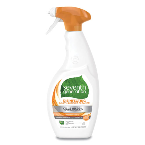 Seventh Generation® Botanical Disinfecting Multi-Surface Cleaner, 26 oz Spray Bottle