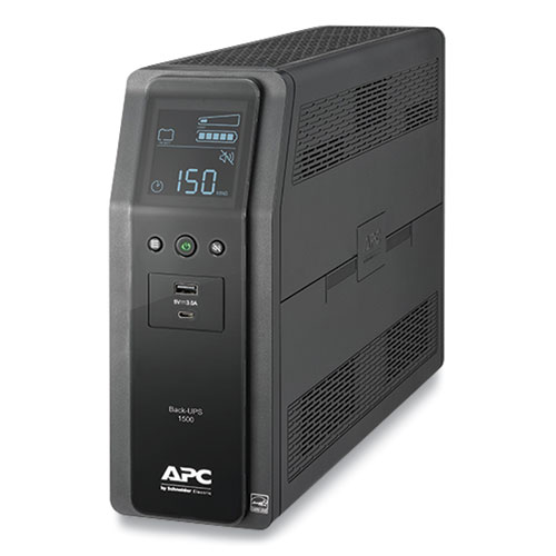 BN1500M2 Back-UPS PRO BN Series Battery Backup System, 10 Outlets, 1,500 VA, 1,080 J
