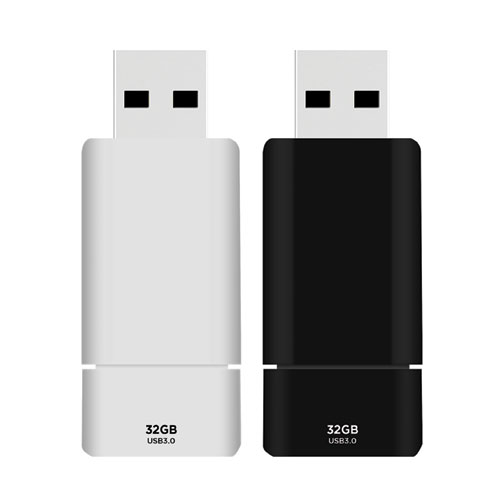 USB 3.0 Flash Drive, 32 GB, 2 Assorted Colors