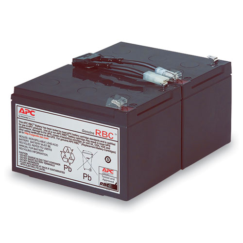 APC® UPS Replacement Battery, Cartridge #6 (RBC6)