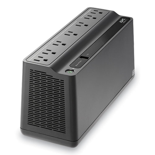 BN650M1 Back-UPS 650 VA Battery Backup System, 7 Outlets, 650 VA, 490 J