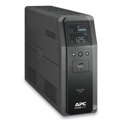 Image of Apc® Bn1350M2 Back-Ups Pro Bn Series Battery Backup System, 10 Outlets, 1,350 Va, 1,080 J