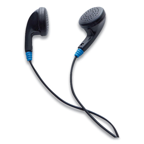 Verbatim® Stereo Earphones with Microphone, Black