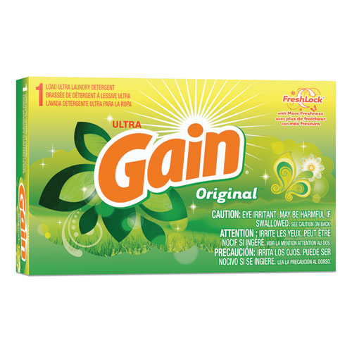 Image of Gain® Powder Laundry Detergent, Original Scent, 1.8 Oz Box, 156 Boxes/Carton