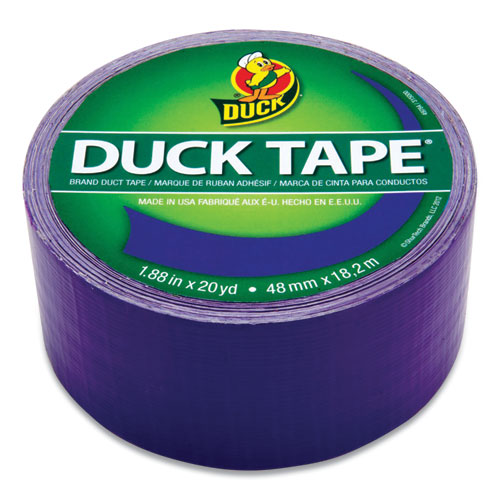 Colored Duct Tape, 3" Core, 1.88" x 20 yds, Purple