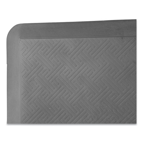 Anti-Fatigue Mat, 35.25 x 19.5, Black