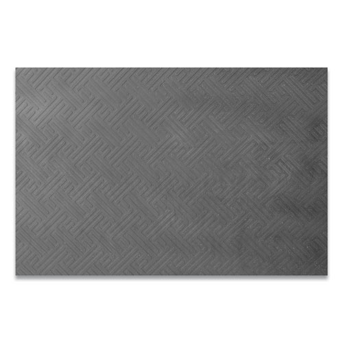 Anti-Fatigue Mat, 35.25 x 19.5, Black